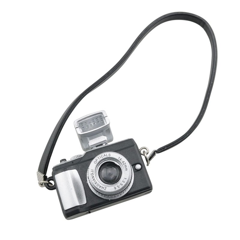 TAODAN 2IN1 دمية مصغرة كاميرا SLR رقمية كاميرا رقمية لبيت الدمى 1/6 1/12 وإكسسوارات الدمية - Image 4